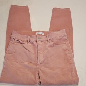 LOFT Blush Corduroy Pants